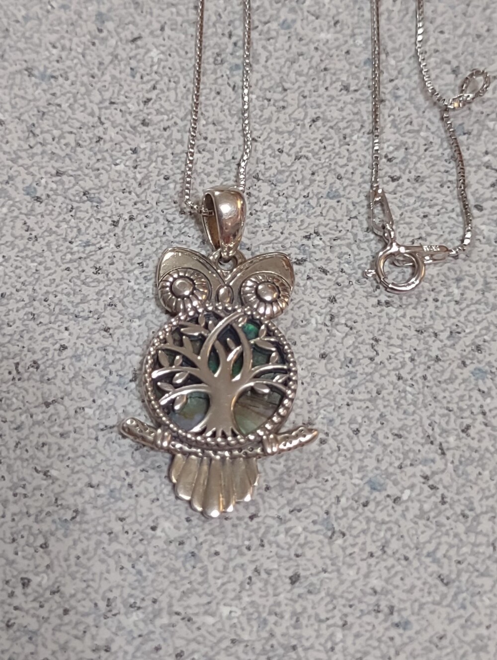 Tree Of Life Owl Necklace
